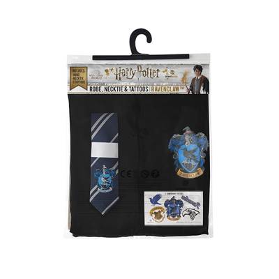 HARRY POTTER ROBE SET (ROBE+NECKTIE+TATTOO) RAVENCLAW SMALL