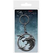 THE WITCHER PORTE CLE 3D METAL  SWALLOW AND STAR