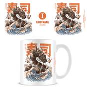 ILUSTRATA SUSHI DRAGON MUG