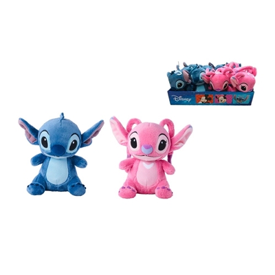 DISNEY PELUCHE 8STITCH 4ANGEL 17CM ASSORTIMENT 12