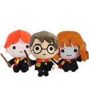 HARRY POTTER BARQUETTE 6 PELUCHES HP 15 CM