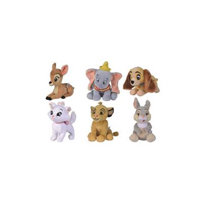 DISNEY PELUCHE ASSORTIMENT ANIMAUX 20CM