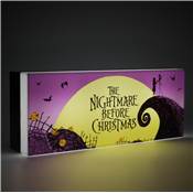 NIGHTMARE BEFORE CHRISTMAS LOGO LIGHT