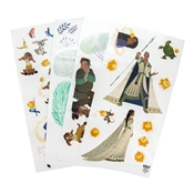 DISNEY WISH AUTOCOLLANTS MURAL GLOW IN THE DARK