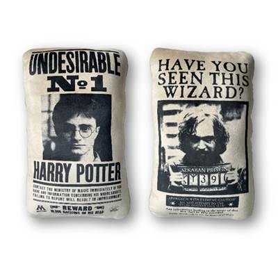 HARRY  POTTER COUSSIN DOUBLE FACE WANTED 60 CM