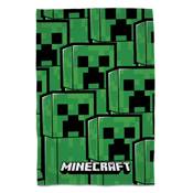 MINECRAFT PLAID SHERPA 100X150 CM CREEPER