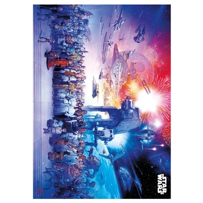 STAR WARS (UNIVERS) CARTE POSTALE FORMAT A6