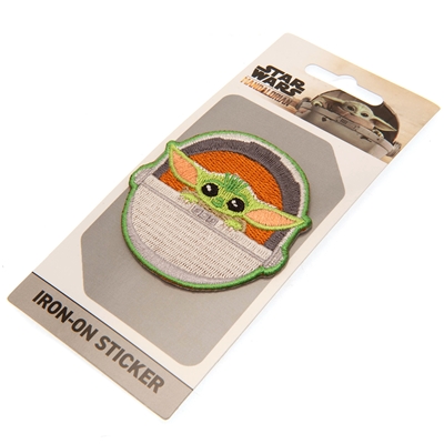 STAR WARS : LE MANDALORIEN (L'ENFANT) PATCH BRODÉ (THERMOCOLLANT)