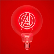 MARVEL AVENGERS AMPOULE DECORATIVE LED A FILAMENT NEON BULB culot E27