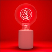 MARVEL AVENGERS LAMPE AVEC AMPOULE DECORATIVE LED A FILAMENT NEON BUL