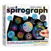 SPIROGRAPH MULTICOLORE ET PAILLETE