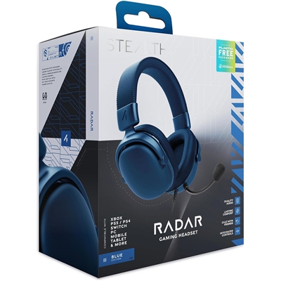 STEALTH RADAR GAMING CASQUE - BLUE