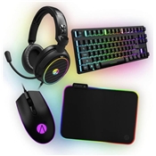 STEALTH LIGHT UP GAMING BUNDLE – CLAVIER, SOURIS,TAPISET CASQUE