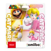 AMIIBO SUPER MARIO MARIO CHAT ET PEACH CHAT /4