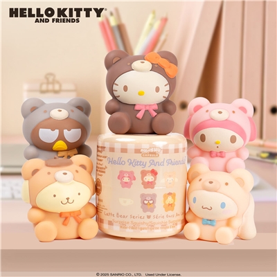 SANRIO SQUISHY HELLO KITTY LATTE BEAR