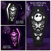 NIGHTMARE BEFORE CHRISTMAS COFFIN 3D LIGHT