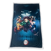 HOMADICT PLAID SHERPA 100X150 CM DEMON SLAYER FLYING