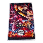 HOMADICT PLAID SHERPA 100X150 CM DEMON SLAYER YAIBA & CHARACTER