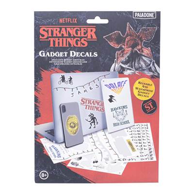 STRANGER THINGS GADGET DECALS