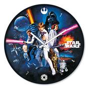 STAR WARS A NEW HOPE POSTER WALL CLOCK WALL CLOCKS