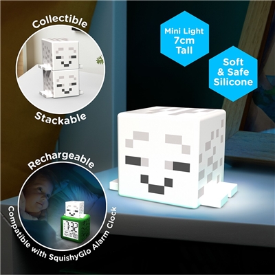 MINI LAMPE SQUISHYGLO GHAST DESSÉCHÉ RECHARGEABLE