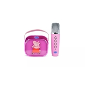 PEPPA PIG - ENCEINTE LED KARAOKE + MICRO SANS FIL