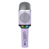KPOP DM MICRO DIAM KARAOKE VIOLET SANS FIL LED HUNTRIX TRIO 