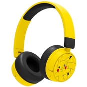 POKEMON - CASQUE SANS FIL POUR ENFANTS PIKACHU JAUNE