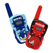 SONIC THE HEDGEHOG - SET DE 2 TALKIES-WALKIES NUMERIQUES