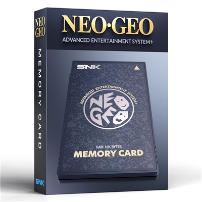 CARTE MEMOIRE NOIRE AES+ - NEO
