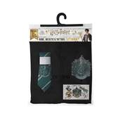 HARRY POTTER ROBE SET (ROBE+NECKTIE+TATTOO) SLYTHERIN SMALL