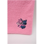 NOMADICT TEDDY SHOPPING BAG STITCH ANGEL PINK