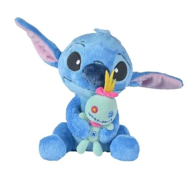 DISNEY PELUCHE STITCH STITCH AVEC SCRUMP 35CM