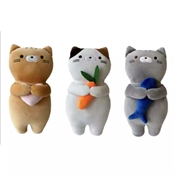 PELUCHE KAWAI CAT 30CM ASSORTIMENT 6 PCS