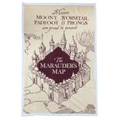 HARRY POTTER PLAID SHERPA MARAUDER MAP