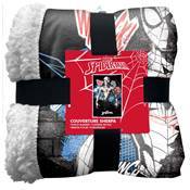 HOMADICT PLAID SHERPA 100X150 CM SPIDERMAN COMICS