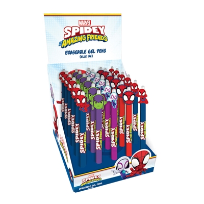 SPIDEY & FRIENDS (FRIENDS) ERASABLE INK GEL PENS CDUX30