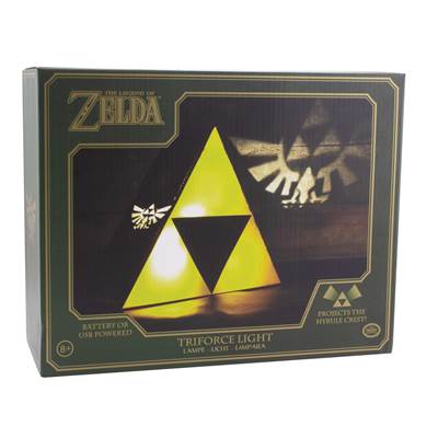 NINTENDO LAMPE ZELDA TRIFORCE V2