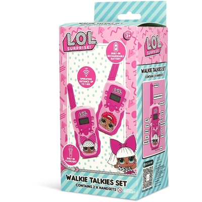 L.O.L SURPRISE! - SET DE 2 TALKIES-WALKIES NUMERIQUES