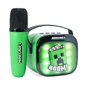 MINECRAFT - ENCEINTE LED KARAOKE + MICRO SANS FIL