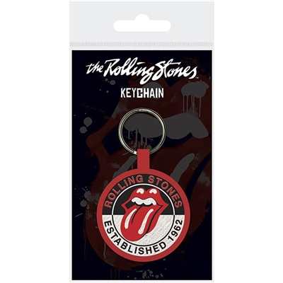 ROLLING STONES  PORTE CLE TISSE EST. 1962