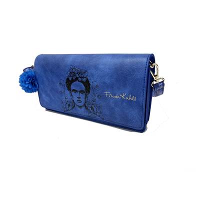 NOMADICT SAC BAGUETTE GAMING FRIDA KAHLO BLUE