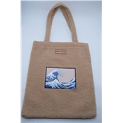 TEDDY SHOPPING BAG VAGUE DE KANAGAWA 
