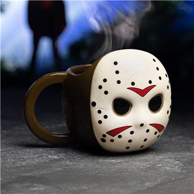 FRIDAY THE 13TH SHAPED MUG