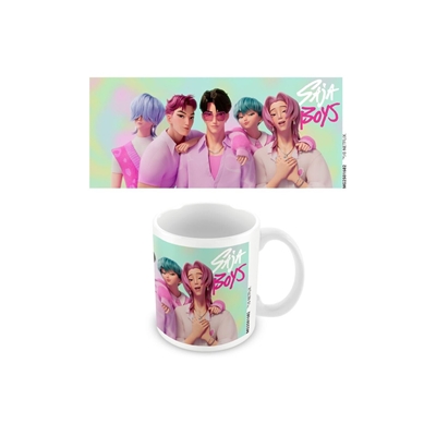 K-POP DEMON HUNTERS (SAJA BOYS) WHITE MUG 