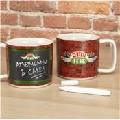 CENTRAL PERK CHALKBOARD MUG