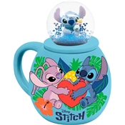 LILO & STITCH (LOVE) SNOWGLOBE MUG