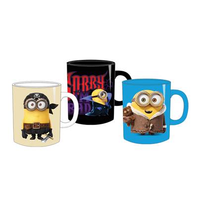 MINIONS MUGS MOVIE 3 MODELS / 48