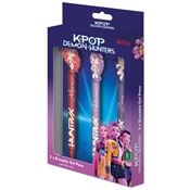 K-POP DEMON HUNTERS SET 3 STYLOS EFFACABLES CDU 12