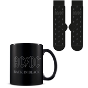 ACDC MUG ET CHAUSETTE BACK IN BLACK
